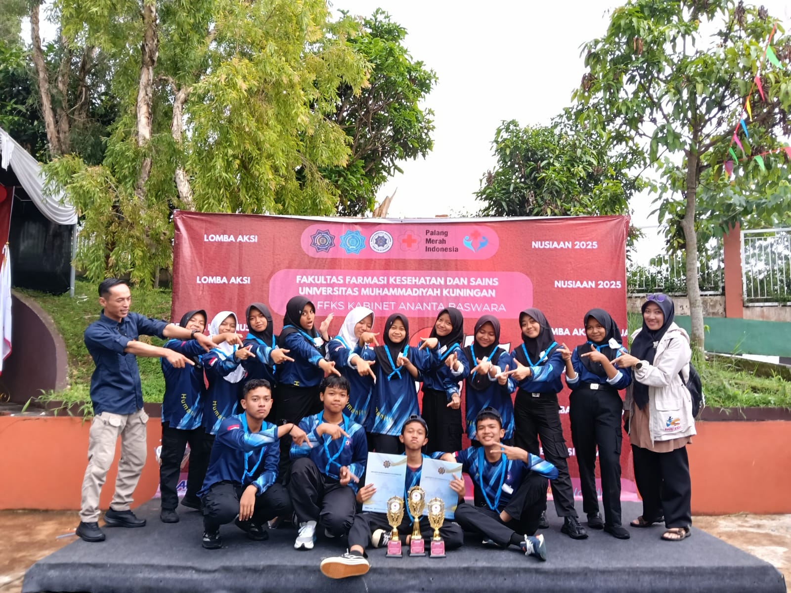 PMR MTsN 5 Kuningan Borong Tiga Piala di Ajang ARKA